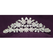 Новый дизайн Rhinestone Свадебный Tiara Crystal Люкс Корона